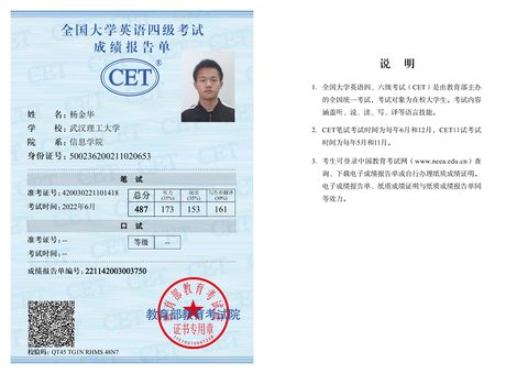 CET-4证书